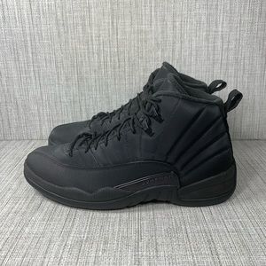 Jordan 12 Retro Winterized Triple Black Sz 13